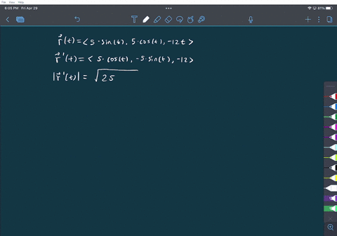 find-the-point-on-the-curve-rt5sinti-5costj-12tk-at-a-distance-39-pi-units-along-the-curve-from-the-point-050-in-the-direction-of-increasing-arc-length