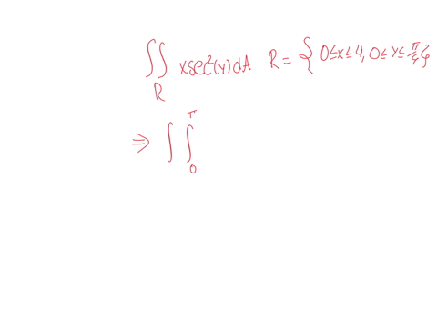 calculate-the-double-integral-r-x-sec2y-da-r-x-y-0-x-4-0-y-4