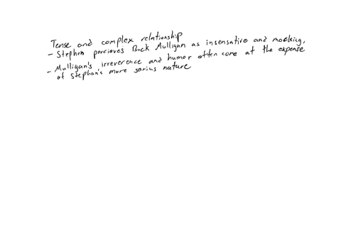 discuss-stephens-relationship-to-buck-mulligan-and-the-chapters-theme-of-treachery
