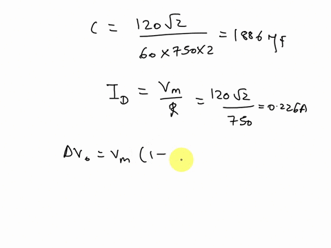 problem1-a-half-wave-rectifier-has-a-120-v-rms-60-hz-ac-source-the-load-is-750-determine-the-value-of-a-filter-capacitor-to-keep-the-peak-to-peak-ripple-across-the-load-to-less-than-2-vdeter-72381