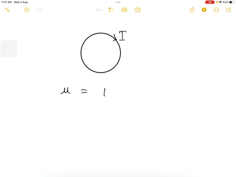 solve-please-8-you-are-facing-a-loop-of-wire-which-carries-a-clockwise-current-of-30-a-and-which-surrounds-an-area-of-58-x-10-mthe-magnetic-dipole-moment-of-the-loop-is-a30-am2into-the-page-59894