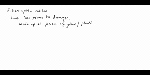 which-of-the-following-is-not-true-about-fiber-optic-cables-1-point-a-they-are-less-prone-to-damage-b-they-are-made-up-of-fibers-of-glass-or-plastics-c-they-carry-electric-current-to-transmi-32094