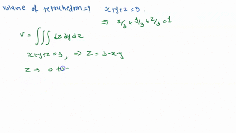 the-volume-of-the-tetrahedron-bounded-by-the-coordinate-planes-and-the-plane-xyz-3-is-3-b-2-c-6-d-3-e-32-3-38063
