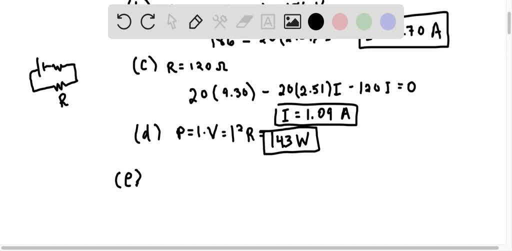 SOLVED Problem 19.59 A circuit consists of a battery, whose emf is Ka