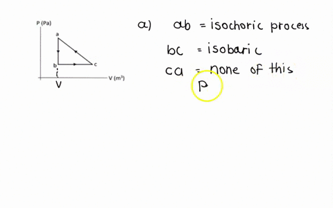 first-law-of-thermodynamics-name-dale-grade-use-the-following-p-v-diagram-t0-answer-questions-about-this-thermodynamic-cyele-consisting-of-three-processes-labeled-ab-bc-and-ca-pa-300-x-105pa-33817