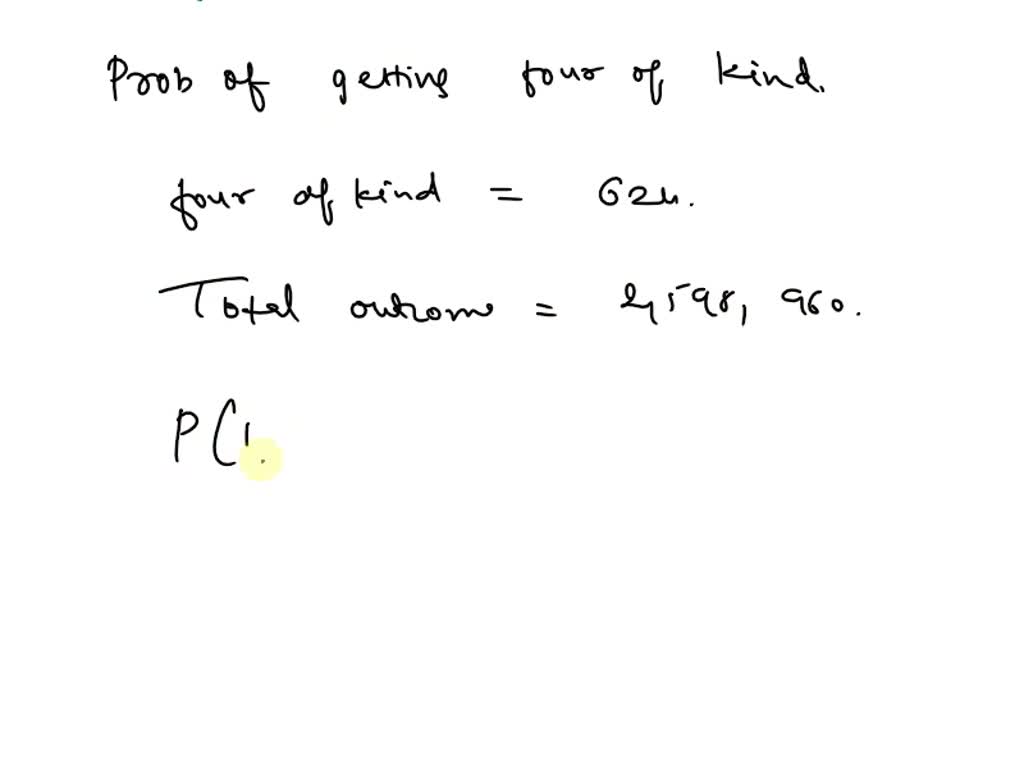 in-5-card-poker-the-number-of-outcomes-favorable-to-an-event-e-is