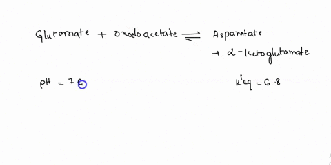calculate-the-standard-free-energy-change-for-each-of-the-following-metabolically-important-enzyme-catalysed-reactions-using-the-equilibrium-constants-at-25c-and-ph-70_-aspartate-aminotransf-73617