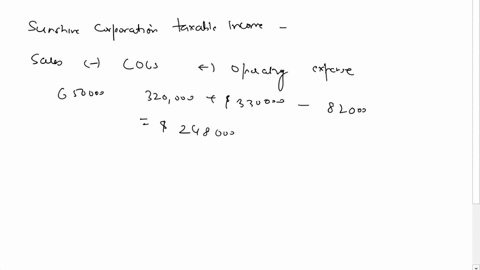 sunshine-company-is-a-calendar-year-accrual-basis-taxpayer-and-is-in-its-first-year-of-operations-sunshine-company-had-the-following-income-expense-and-loss-items-for-the-current-year-sales-72335