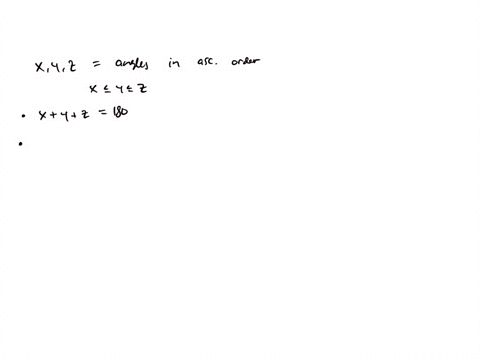 the-angles-of-a-triangle-add-up-to-180-degreesthe-second-angle-is-20-degrees-larger-than-the-smallest-anglethe-third-angle-is-2-times-as-big-as-the-smallest-anglefind-the-measure-of-the-smal-48098