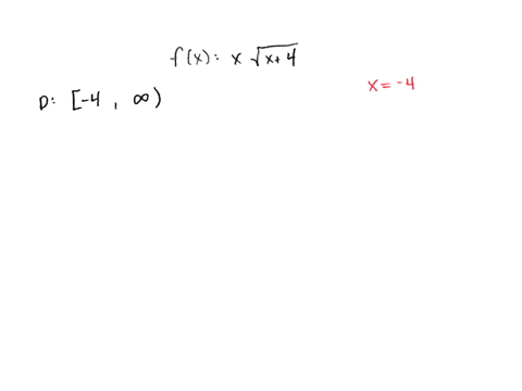 consider-the-function-below-fx-x-sqrootx4-a-what-is-the-domain-of-the-function-enter-your-answer-using-interval-notation-b-find-the-intervals-where-the-function-is-increasing-enter-your-answ-71003