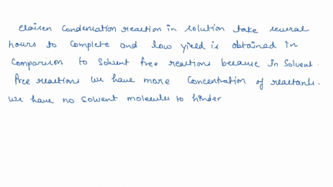 why-claisen-condensation-reactions-in-solutions-take-several-hours-to-complete-and-low-yield-it-obtained-in-comparison-to-solvent-free-reactions-what-alcoholic-solvents-are-used-in-claisen-r-47952