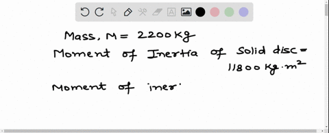 the-moment-of-inertia-for-a-2200-kg-solid-disc-is-11800-kg-m-find-the-radius-of-the-disc-3275-m-3932-m-2951-m-3893-m-2687-m-3810-m-58457