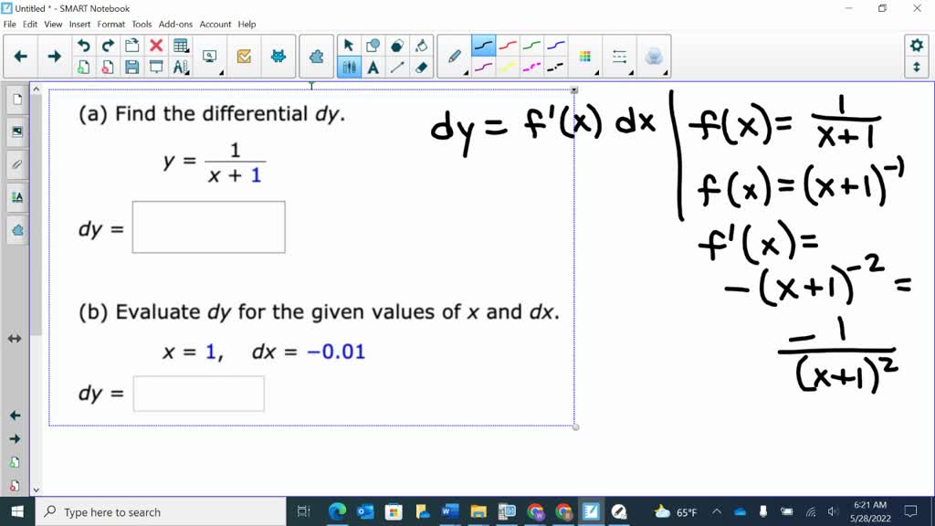 Solved Step By Step Explanations Find The Values Of A And B So That