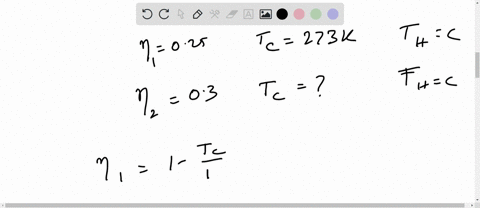 a-carnot-engine-operates-with-an-efficiency-of-250-when-the-temperature-of-its-cold-reservoir-is-273-k-assuming-that-the-temperature-of-the-hot-reservoir-remains-the-same-what-must-be-the-te-66203