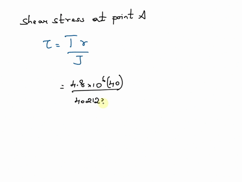 the-solid-circular-shaft-is-subjected-to-an-internal-torque-of-t-48-knmdetermine-the-shear-stress-developed-at-point-adetermine-the-shear-stress-developed-at-point-b-40-mm-a-b-t-30-mm-86552