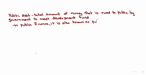 what-is-public-debt-what-are-the-effects-of-federal-budget-deficits-and-a-growing-federal-debt-and-why-is-it-important