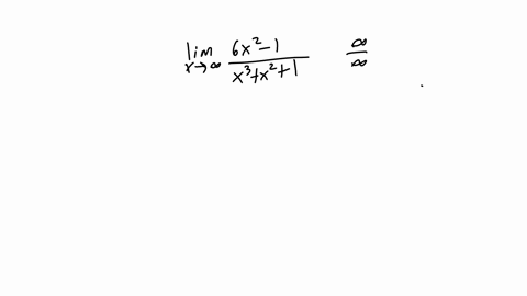 find-the-indicated-limit-if-it-exists-if-an-answer-does-not-exist-enter-dne-6x2-_-1-lim-x-x3-x2-1-61756
