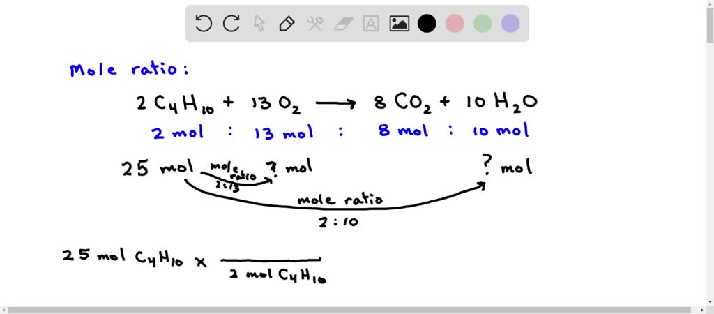 SOLVED: The Combustion Of Butane Occurs According To The Reaction ...