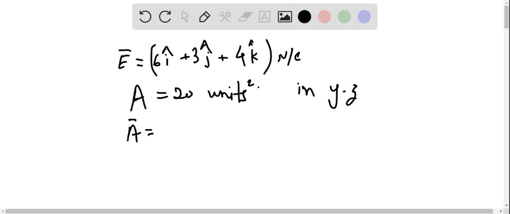 If The Electric Field Is Given By 6i 3j 4k Calculate The Electric If The Electric Field Is Given By 6i 3j 4k Calculate The Electric