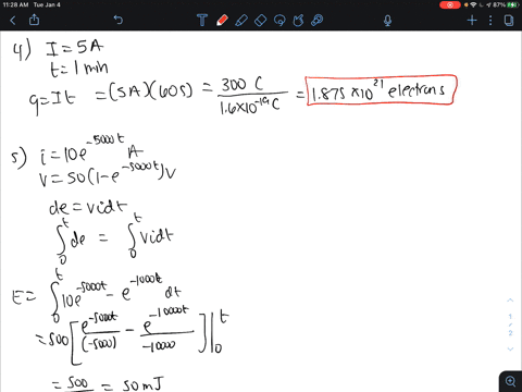 question-4-conductor-has-constant-current-of-5-amperes_-how-many-electrons-pass-fixed-point-on-the-conductor-in-minute-question-5-certain-circuit-element-has-the-current-and-voltage-as-follo-03222