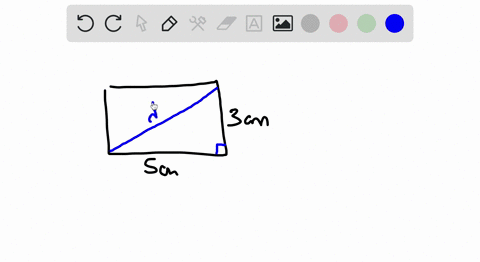 2a-calculate-the-exact-value-of-the-length-of-the-diagonal-of-the-rectangle-3-cm-5-cm-73006