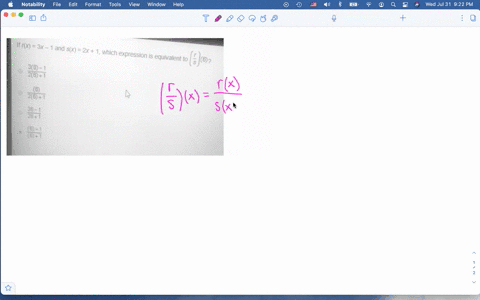 if-x3x-1-and-sx2x1-which-expression-is-equivalent-to-r-over-s-6-snd-2-if-rx-3x-_-1-and-sx-2x-1-which-expression-is-equivalent-to-2jc8y-36-_-1-2067-6-2067-36_1-26-0-1-7767-mark-1-e4-ll-save-a-05202