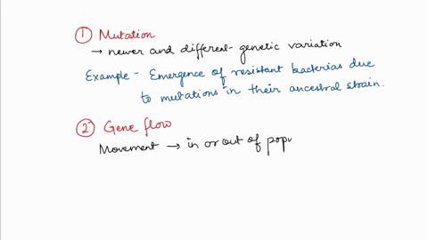 what-are-the-forces-of-evolution-provide-examples-of-each-09449