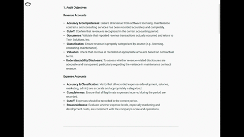 you-are-an-auditor-assigned-to-examine-the-financial-statements-of-tech-solutions-inc-a-mid-sized-software-development-company-the-companys-revenue-primarily-comes-from-software-licensing-with-addit-2