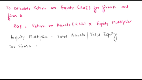firm-a-and-firm-b-have-debttotal-asset-ratios-of-30-and-20-and-returns-on-total-assets-of-8-and-14-respectively-what-is-the-return-on-equity-for-firm-a-and-firm-b-i-am-struggling-figuring-ou-76585