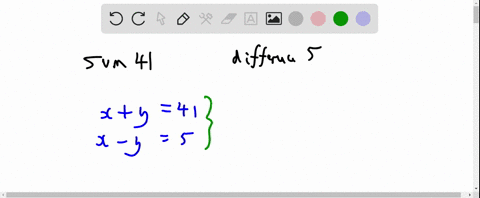 the-sum-of-two-integers-is-41-and-their-difference-is-5-find-the-integers