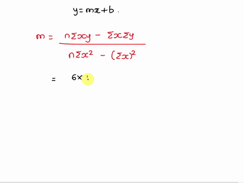 question-181-point-find-the-linear-regression-line-for-the-following-table-of-valuesyou-will-need-to-use-a-calculator-spreadsheet-or-statistical-software-enter-your-answer-in-the-form-y-mx-b-69622