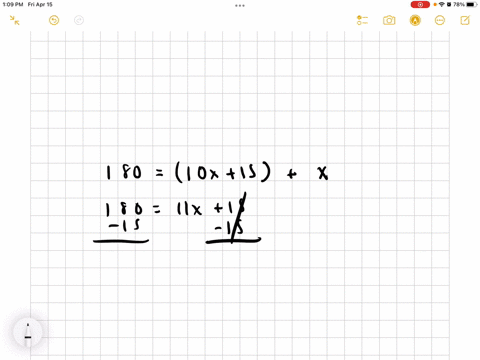 two-angles-are-supplementary-the-larger-angle-is-15-more-than-10-times-the-smaller-angle-find-the-measure-of-each-angle-18277