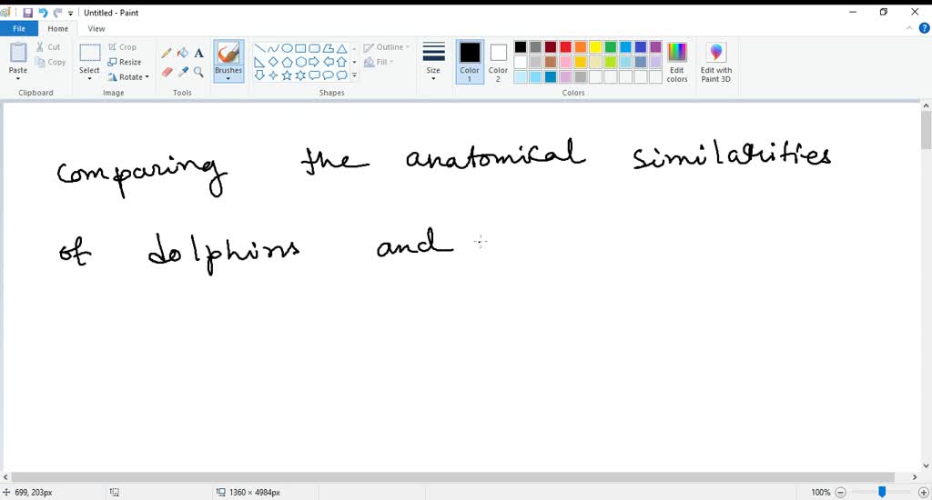 SOLVED Comparing the anatomical similarities of dolphins and sharks