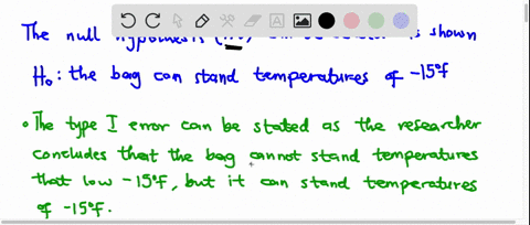 a-sleeping-bag-is-tested-to-withstand-temperatures-of-15-f-you-think-the-bag-cannot-stand-temperatures-that-low-state-the-type-i-and-type-ii-errors-in-complete-sentences