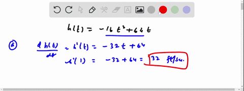 a-ball-is-shot-upward-with-initial-velocity-64-ftsec-the-height-of-the-ball-above-the-ground-in-feet-at-time-t-seconds-is-given-by-the-equation-ht-16t2-64t-using-calculus-methods-answer-the-08325