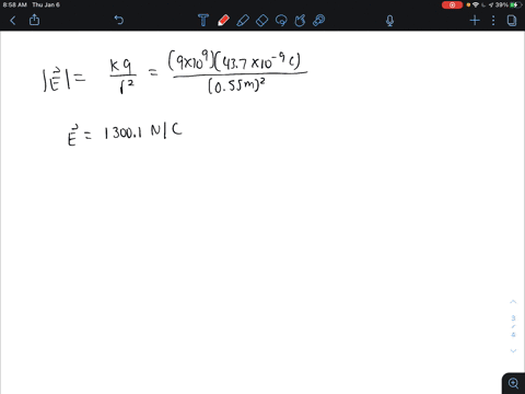 what-is-the-magnitude-of-the-electric-field-nc-at-a-point-located-055-m-away-from-a-particle-the-particle-has-a-charge-of-437-nc-net-electric-charge-78112