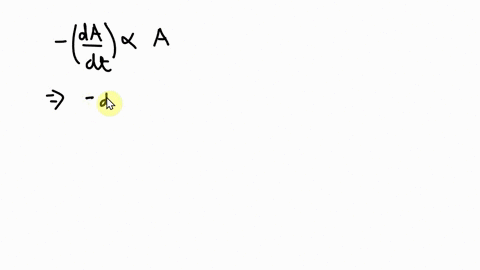point-for-this-problem-a-is-the-variable-for-the-amount-of-radioactive-material-k-is-the-growth-constant-and-assumed-to-be-positive-the-amount-of-radioactive-material-decreases-at-a-rate-pro-60773
