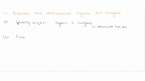 q1-describe-three-properties-you-can-use-t0-distinguish-between-organic-and-inorganic-compounds-q2-a-white-solid-has-no-odor-is-organic-or-an-inorganic-substance-soluble-in-water-and-is-not-68734