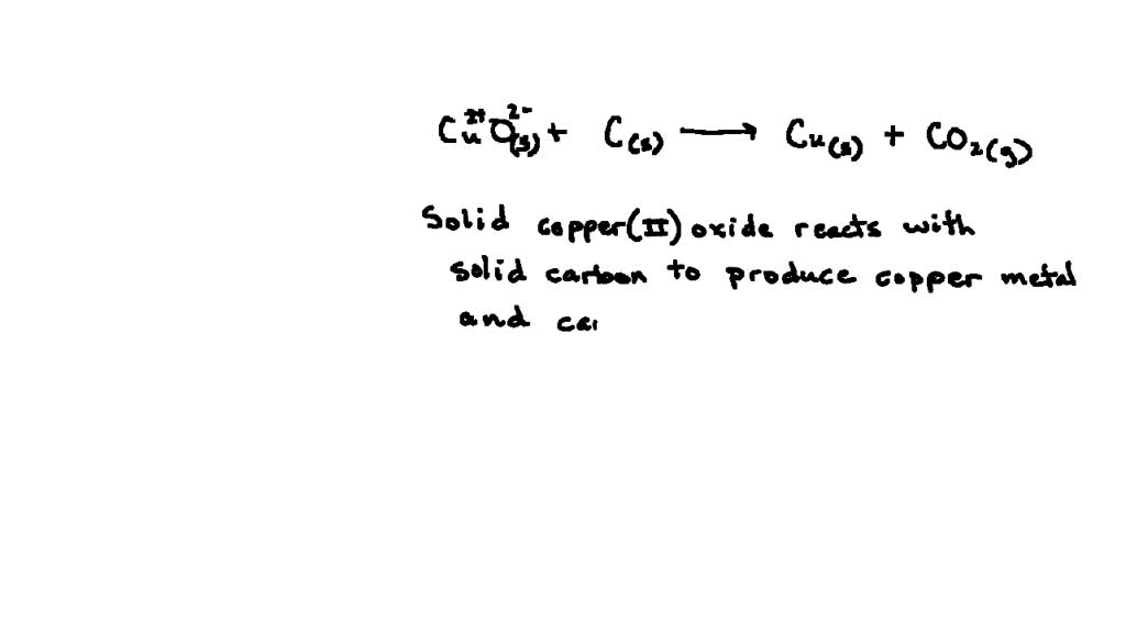 Solved Given The Unbalanced Chemical Equation Which Verbal Statement