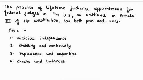 article-iii-of-the-us-constitution-states-that-judicial-officers-or-federal-judges-are-appointed-for-a-life-term-additionally-the-constitution-does-not-specify-any-specific-requirements-for-50672