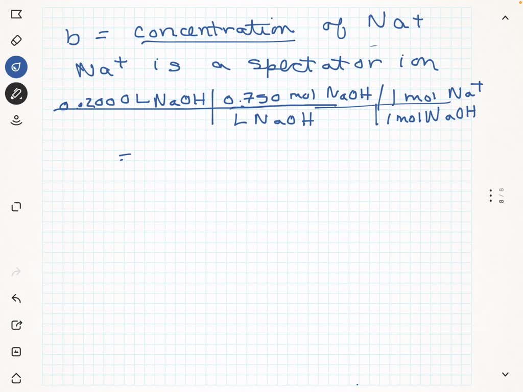 SOLVED 250.0 ml of 0.650 M zinc II chloride is mixed with 200.0 ml of
