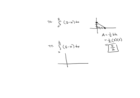 in-the-following-exercises-evaluate-the-integral-using-area-formulas-76-_03-3-xdx-77-_23-3-xdx-78-_-33-3-xdx-79-_06-3-x-3dx-80-_-22-4-x2dx-81-_15-4-x-32dx-82-_012-36-x-62dx-in-the-following-46177