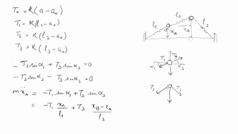 this-problem-explores-transverse-oscillations-of-two-coupled-masses-using-the-small-oscillations-approximation-for-transverse-oscillations-see-king-section-46-find-the-two-coupled-equations-10066