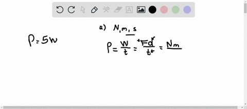 a-small-electrical-motor-produces-5-mathrmw-of-mechanical-power-what-is-this-power-in-a-mathrmn-math-43714