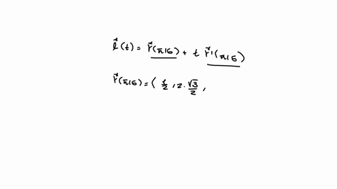 given-rt-cos2t-2sin2t-3t-find-the-parametric-equations-of-the-tangent-line-to-rt-at-the-point-where-t-pi6-14933