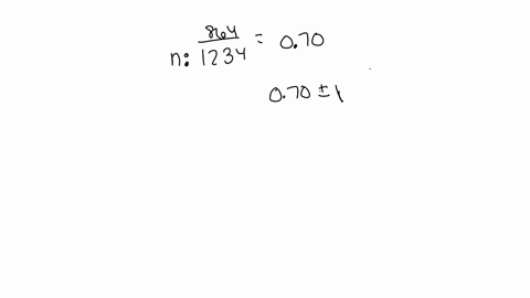 let-p-equal-the-proportion-of-americans-who-favor-the-death-penalty-if-a-random-sample-of-n-1234-americans-yielded-y-864-who-favored-the-death-penalty-find-an-approximate-95-confidence-inter-48347
