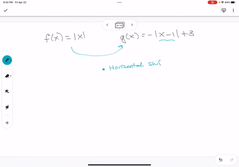 the-parent-function-of-fx-x-is-transformed-into-gx-x-1-3-using-complete-sentences-describe-all-transformations-that-occured-94905