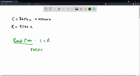 use-the-equations-for-the-total-cost-c-and-total-revenue-r-to-find-the-number-x-of-units-a-company-m-41384