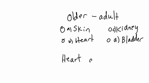 which-organs-function-is-regularly-observed-in-older-adult-patients-to-monitor-125-points-o-a-skin-o-b-heart-0-kidney-d-bladder