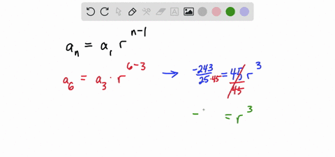 given-a-geometric-sequence-with-a345-and-a6-24325-find-r-a-and-the-sum-of-the-infinite-series-46244